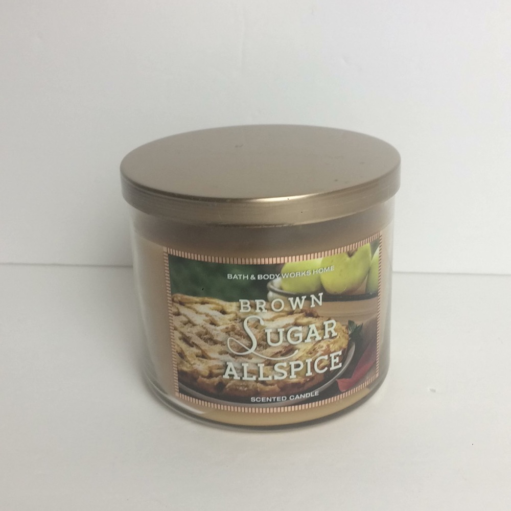 Bath and Body Works Candle 3 Wick Sugar Allspice